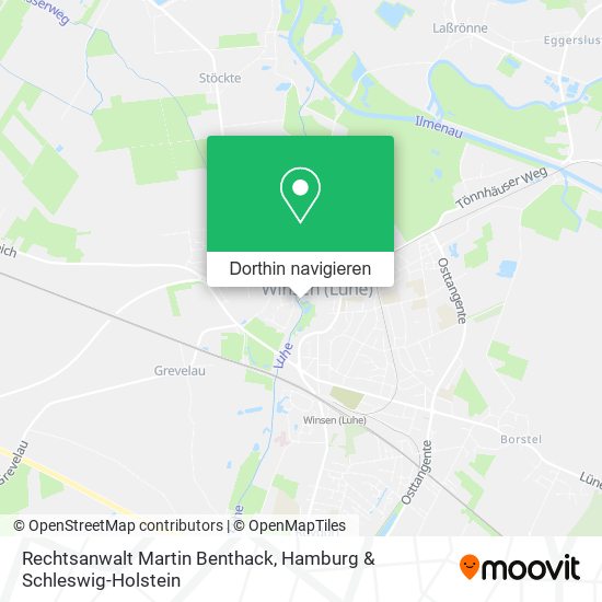 Rechtsanwalt Martin Benthack Karte