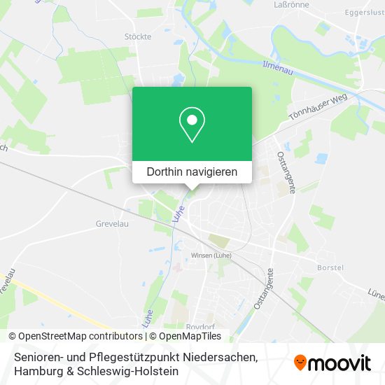 Senioren- und Pflegestützpunkt Niedersachen Karte