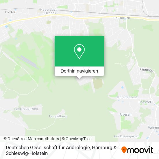 Deutschen Gesellschaft für Andrologie Karte