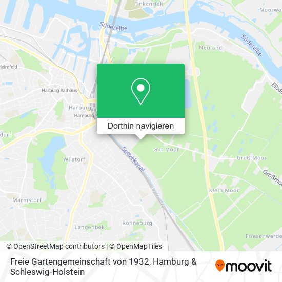 Freie Gartengemeinschaft von 1932 Karte
