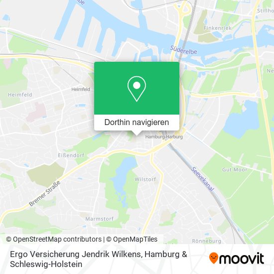 Ergo Versicherung Jendrik Wilkens Karte