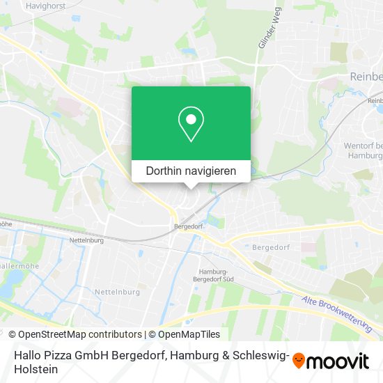 Hallo Pizza GmbH Bergedorf Karte