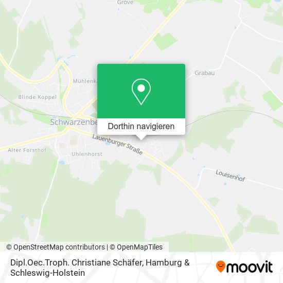 Dipl.Oec.Troph. Christiane Schäfer Karte