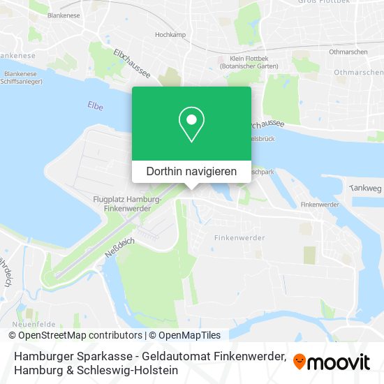 Hamburger Sparkasse - Geldautomat Finkenwerder Karte