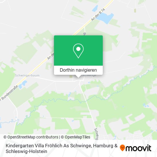 Kindergarten Villa Fröhlich As Schwinge Karte