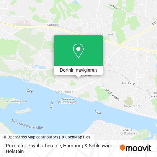Praxis für Psychotherapie Karte