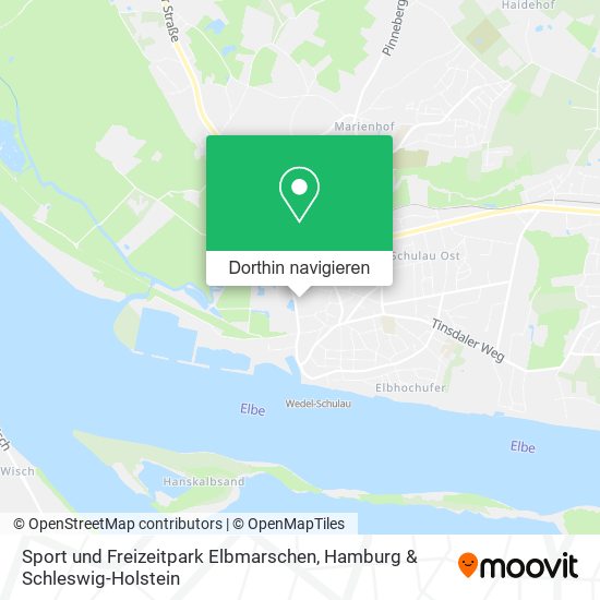 Sport und Freizeitpark Elbmarschen Karte