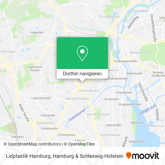 Lidplastik Hamburg Karte