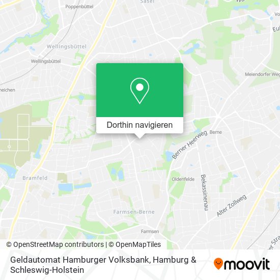 Geldautomat Hamburger Volksbank Karte