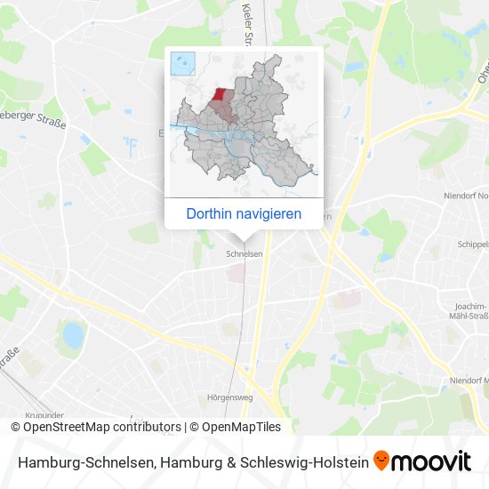 Hamburg-Schnelsen Karte