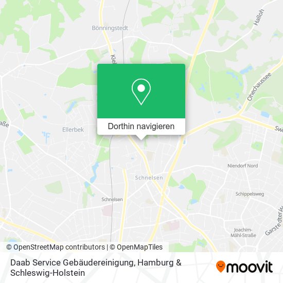 Daab Service Gebäudereinigung Karte