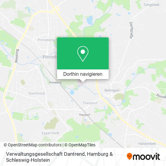Verwaltungsgesellschaft Dantrend Karte