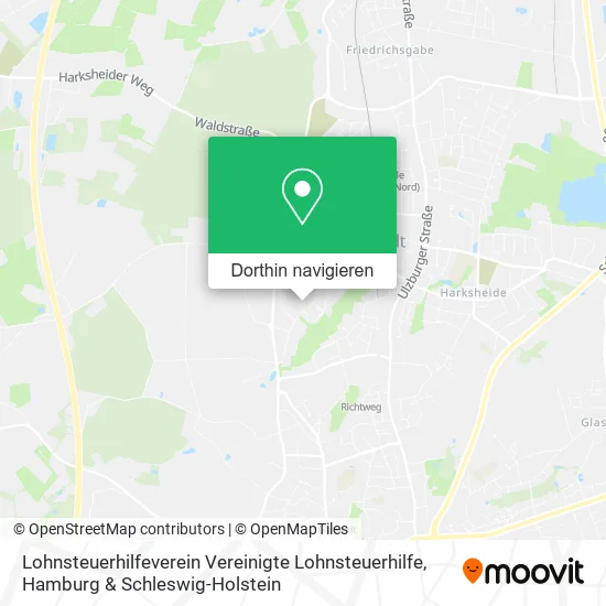 Lohnsteuerhilfeverein Vereinigte Lohnsteuerhilfe Karte