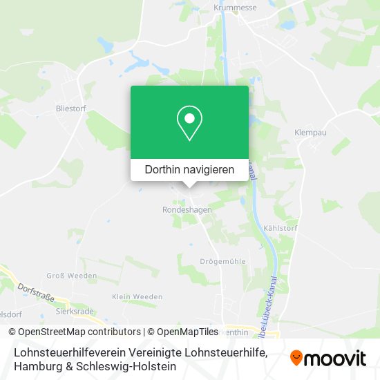Lohnsteuerhilfeverein Vereinigte Lohnsteuerhilfe Karte