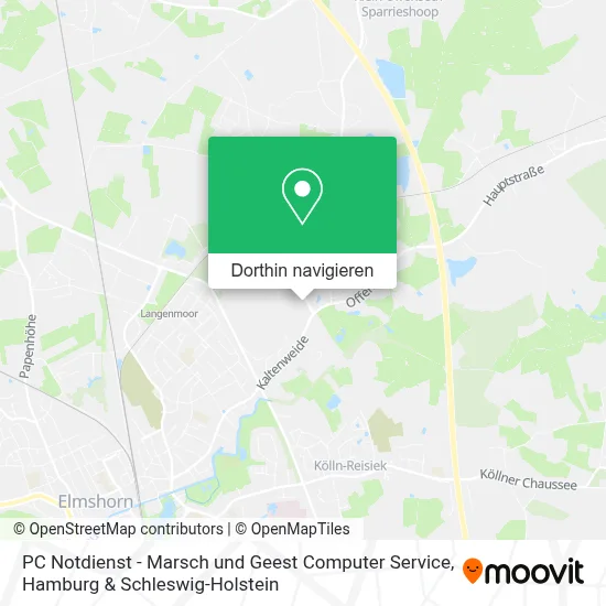 PC Notdienst - Marsch und Geest Computer Service Karte