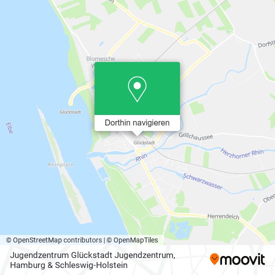 Jugendzentrum Glückstadt Jugendzentrum Karte