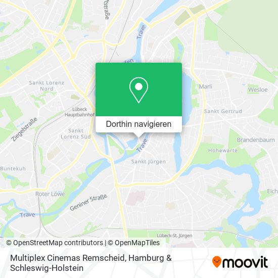 Multiplex Cinemas Remscheid Karte