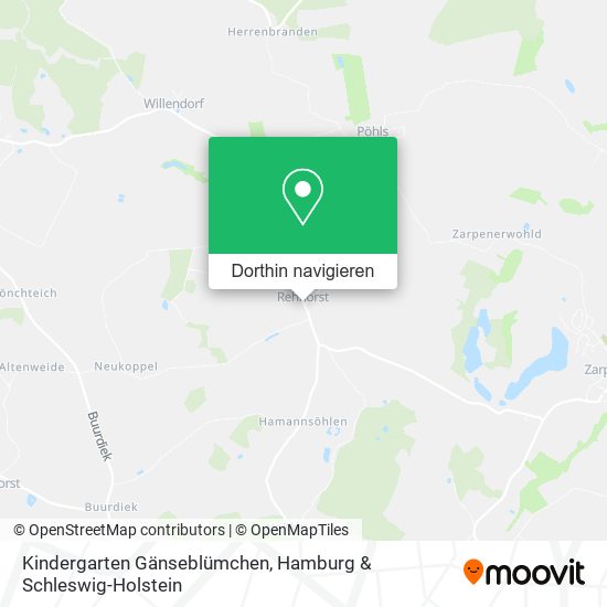 Kindergarten Gänseblümchen Karte