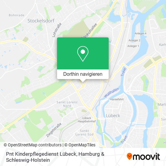 Pnt Kinderpflegedienst Lübeck Karte