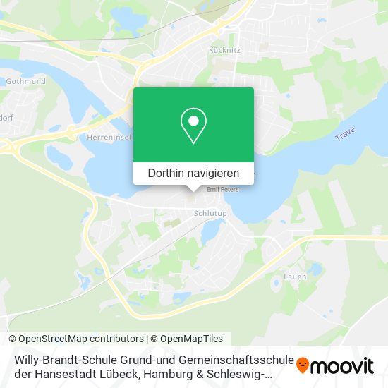 Willy-Brandt-Schule Grund-und Gemeinschaftsschule der Hansestadt Lübeck Karte