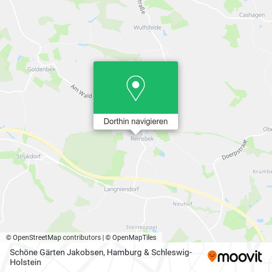 Schöne Gärten Jakobsen Karte