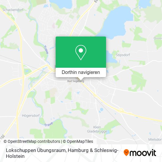 Lokschuppen Übungsraum Karte