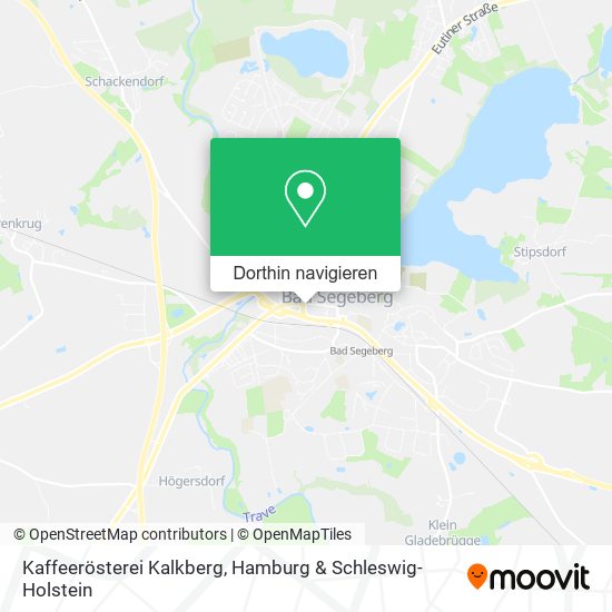 Kaffeerösterei Kalkberg Karte