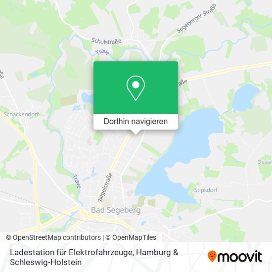 Ladestation für Elektrofahrzeuge Karte