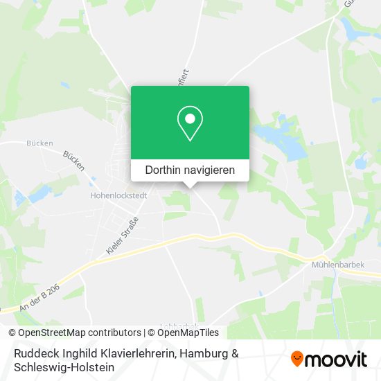 Ruddeck Inghild Klavierlehrerin Karte