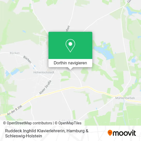 Ruddeck Inghild Klavierlehrerin Karte