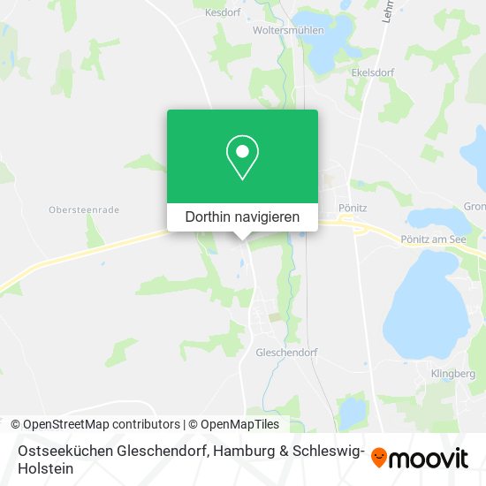 Ostseeküchen Gleschendorf Karte