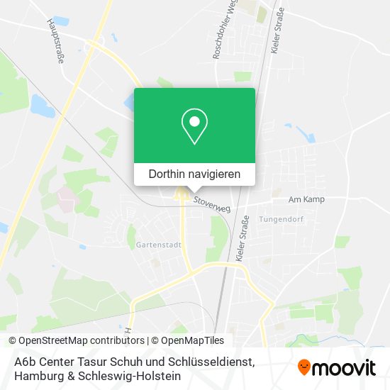 A6b Center Tasur Schuh und Schlüsseldienst Karte