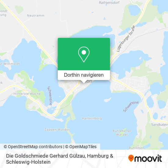 Die Goldschmiede Gerhard Gülzau Karte