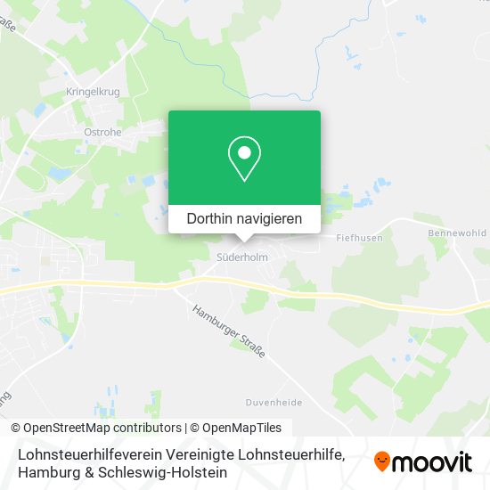 Lohnsteuerhilfeverein Vereinigte Lohnsteuerhilfe Karte