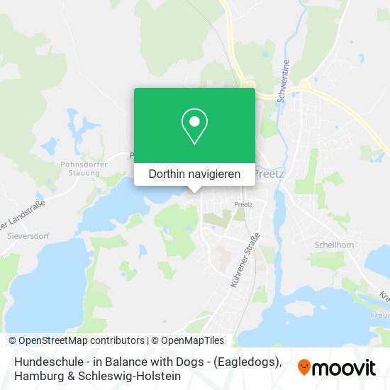 Hundeschule - in Balance with Dogs - (Eagledogs) Karte