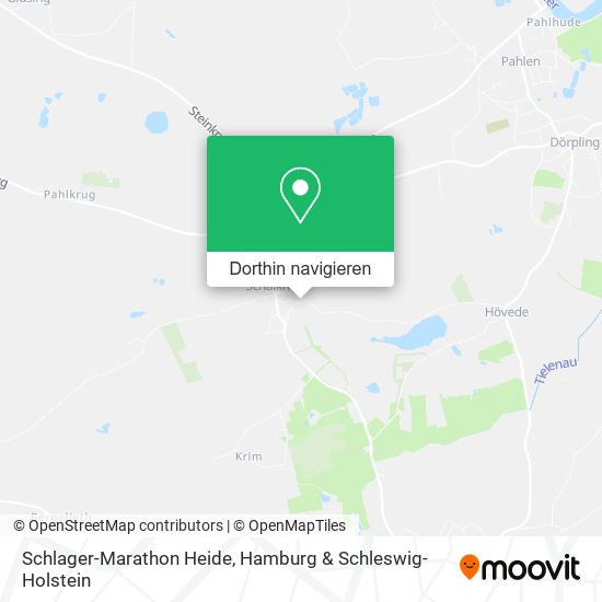 Schlager-Marathon Heide Karte
