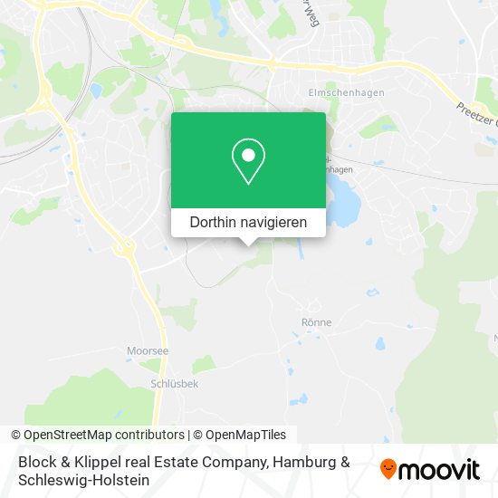 Block & Klippel real Estate Company Karte