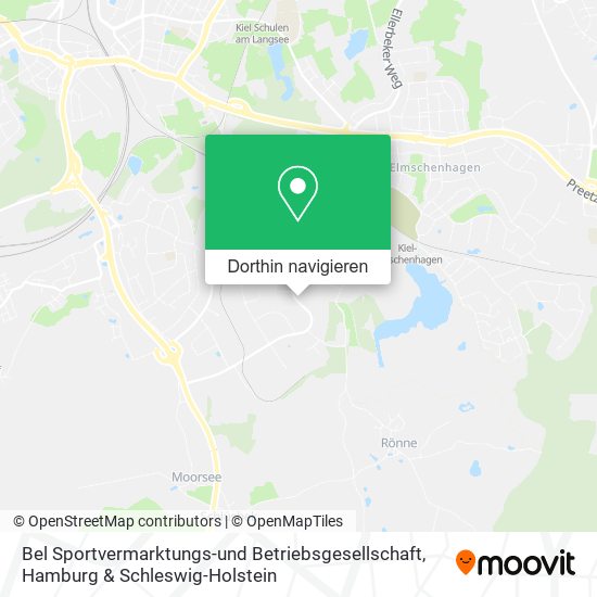 Bel Sportvermarktungs-und Betriebsgesellschaft Karte