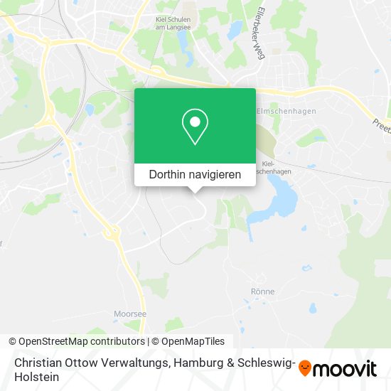 Christian Ottow Verwaltungs Karte