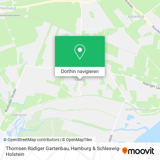 Thomsen Rüdiger Gartenbau Karte
