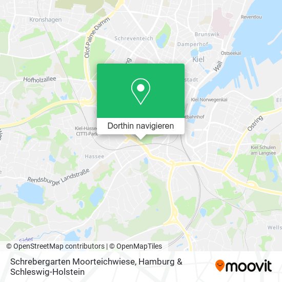 Schrebergarten Moorteichwiese Karte