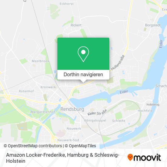 Amazon Locker-Frederike Karte