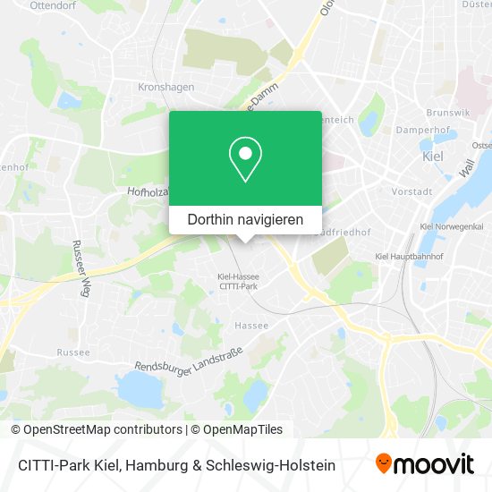 CITTI-Park Kiel Karte