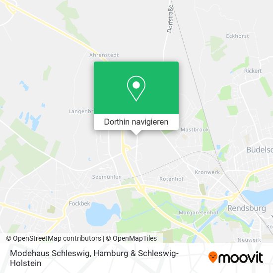 Modehaus Schleswig Karte