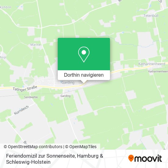 Feriendomizil zur Sonnenseite Karte