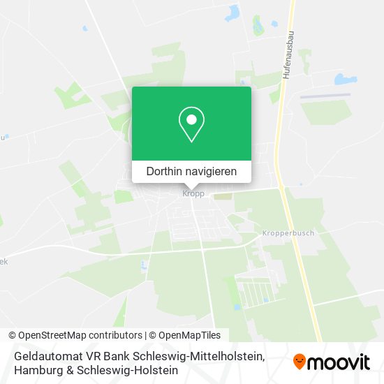 Geldautomat VR Bank Schleswig-Mittelholstein Karte