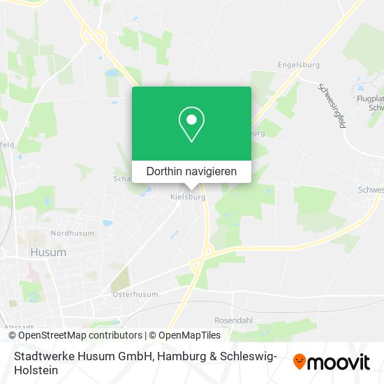 Stadtwerke Husum GmbH Karte