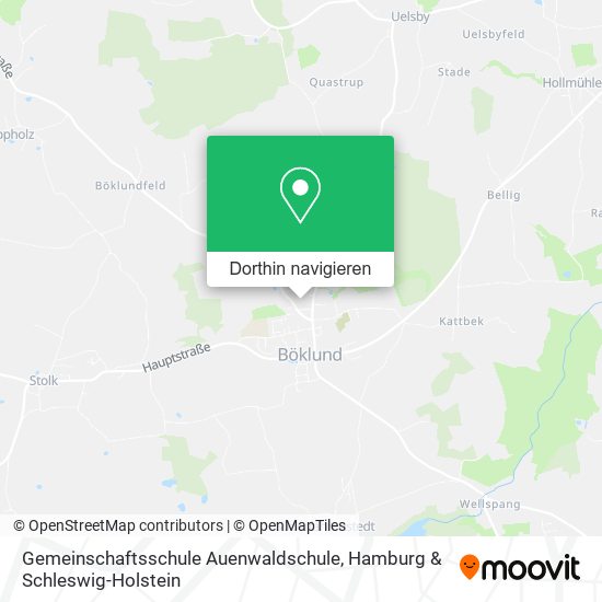 Gemeinschaftsschule Auenwaldschule Karte