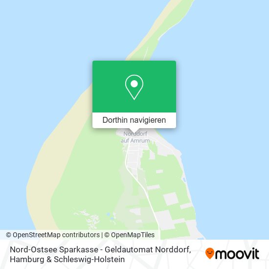 Nord-Ostsee Sparkasse - Geldautomat Norddorf Karte
