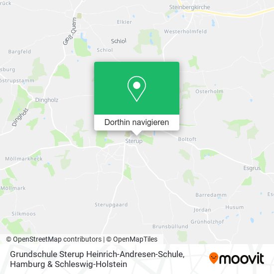 Grundschule Sterup Heinrich-Andresen-Schule Karte